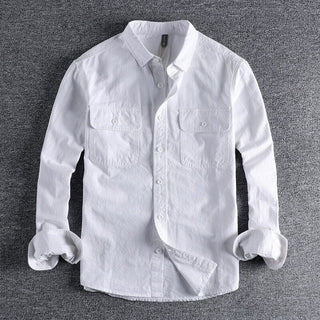 Chemise vintage rétro en coton