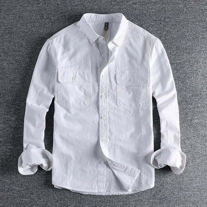 Chemise vintage rétro en coton
