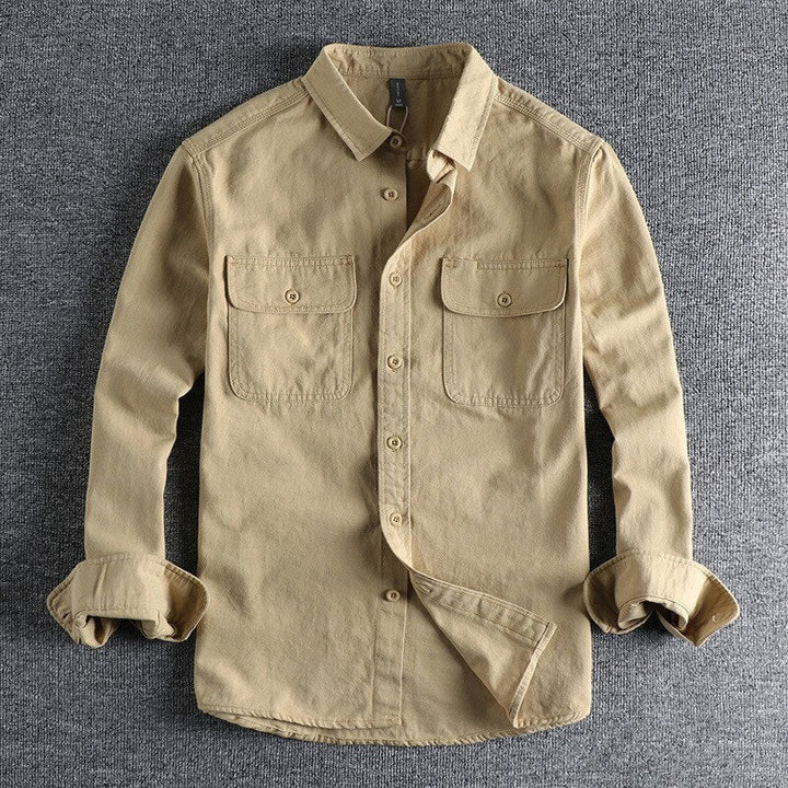 Chemise vintage rétro en coton
