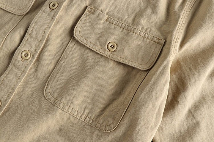 Chemise vintage rétro en coton