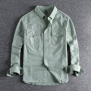 Chemise vintage rétro en coton