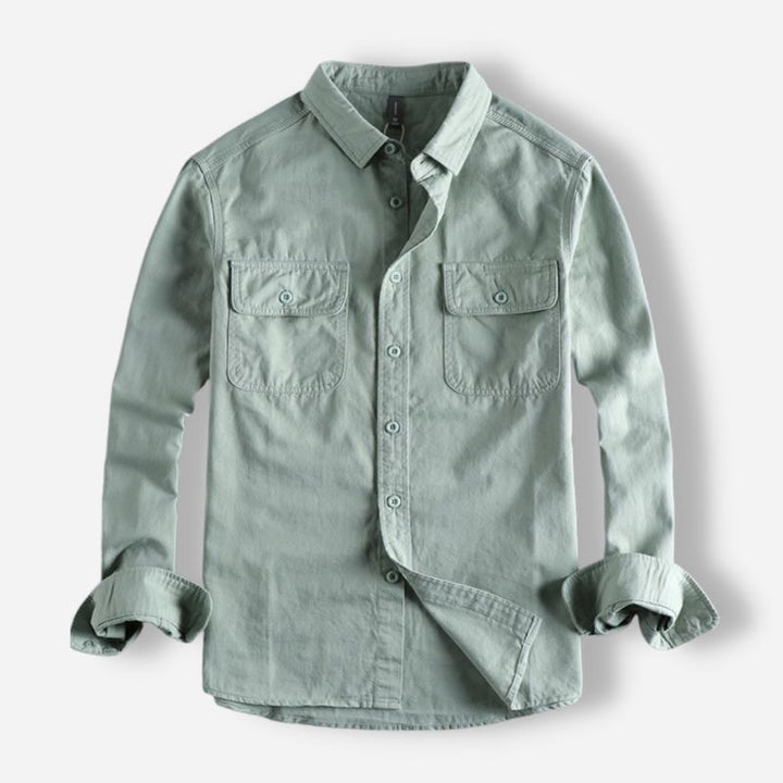 Chemise vintage rétro en coton