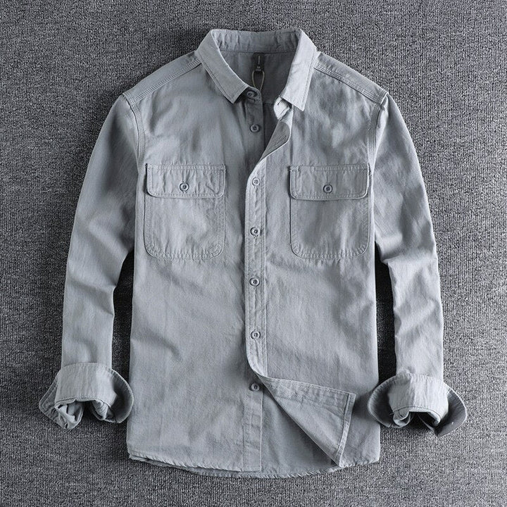 Chemise vintage rétro en coton