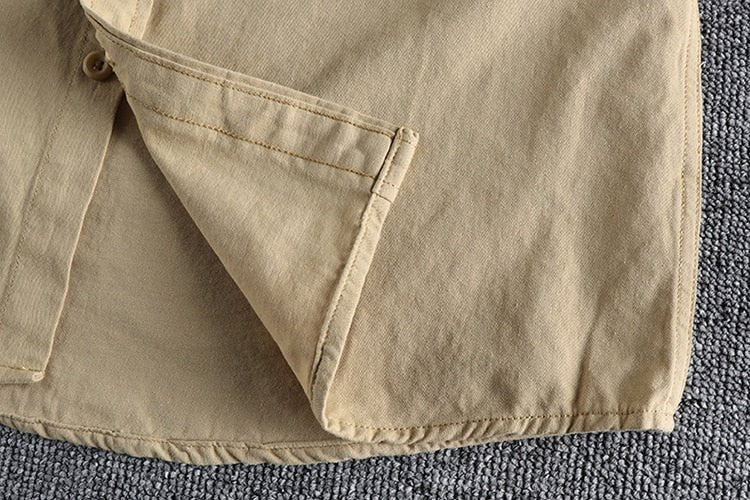 Chemise vintage rétro en coton