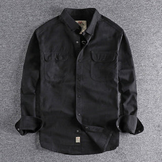 Chemise vintage rétro en coton