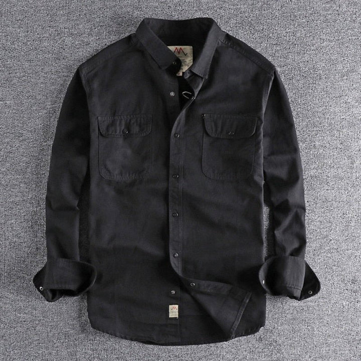 Chemise vintage rétro en coton