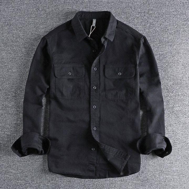 Chemise vintage rétro en coton