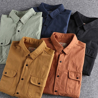Chemise vintage rétro en coton