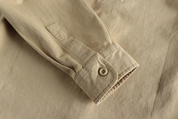 Chemise vintage rétro en coton