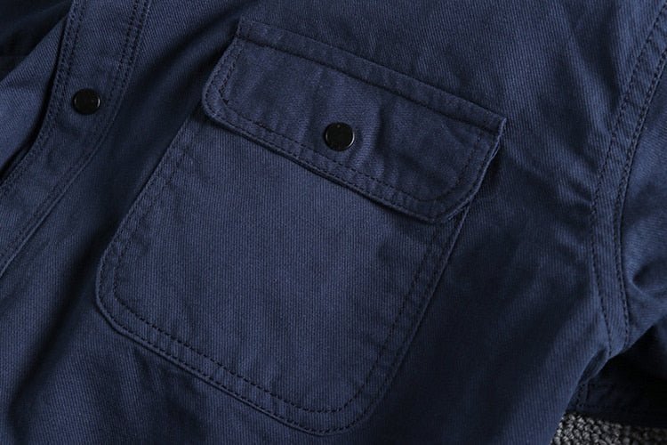 Chemise vintage rétro en coton