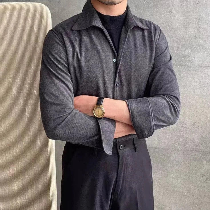 Chemise premium en laine
