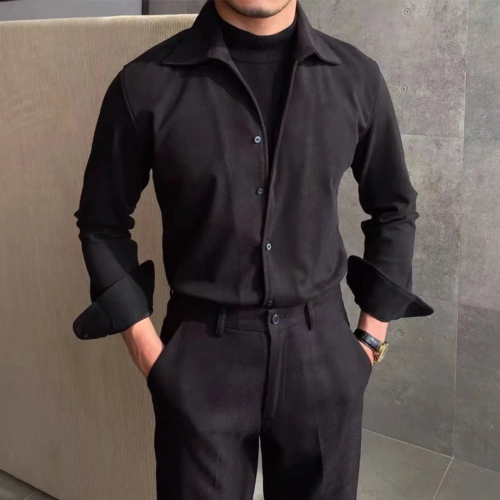Chemise premium en laine