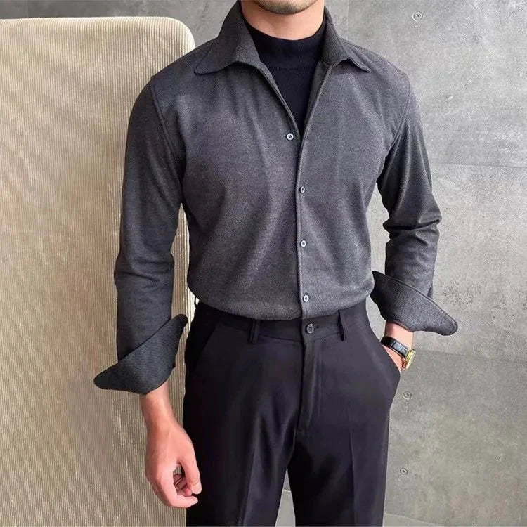 Chemise premium en laine
