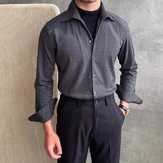 Chemise premium en laine