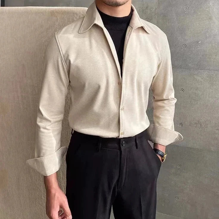 Chemise premium en laine